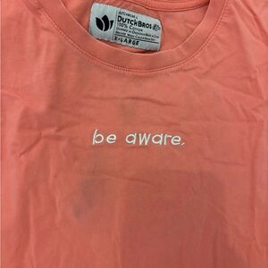 Dutch Bros Peach Cotton Tee